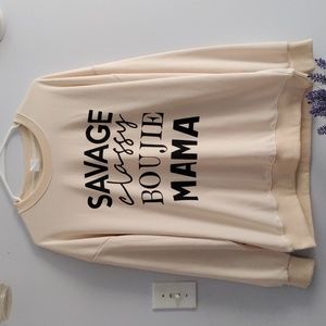 Very soft sweatshirt NEW WITHOUT TAGS